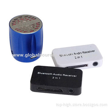 Hot Sale Mobile Phone Accessories 3.5mm Bluetooth Audio Receiver, CE, RoHS, FCCNew